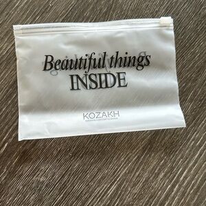 Beautiful things inside zipper pouch